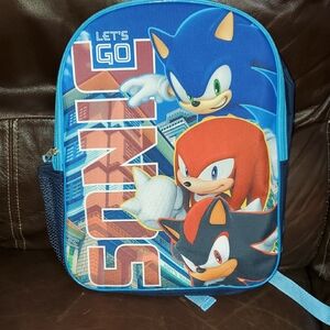 Sonic the Hedgehog Kids Backpack - Blue and Red